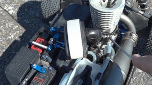 Ajustement d'un moteur nitro